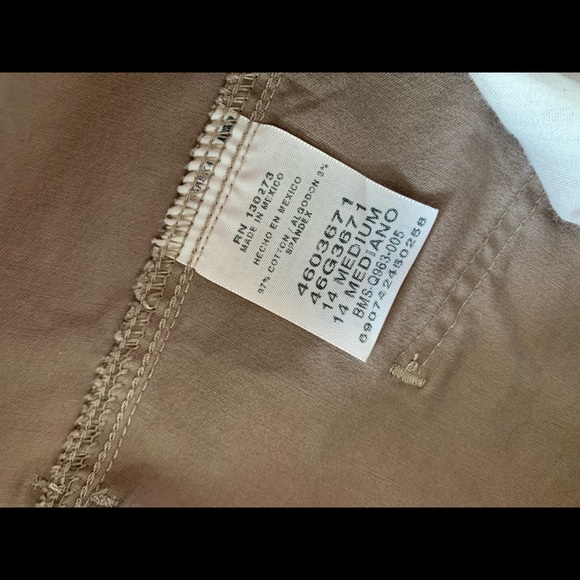 Lee Classic Fit Straight Leg Women’s Khaki Pants - Picture 6 of 7